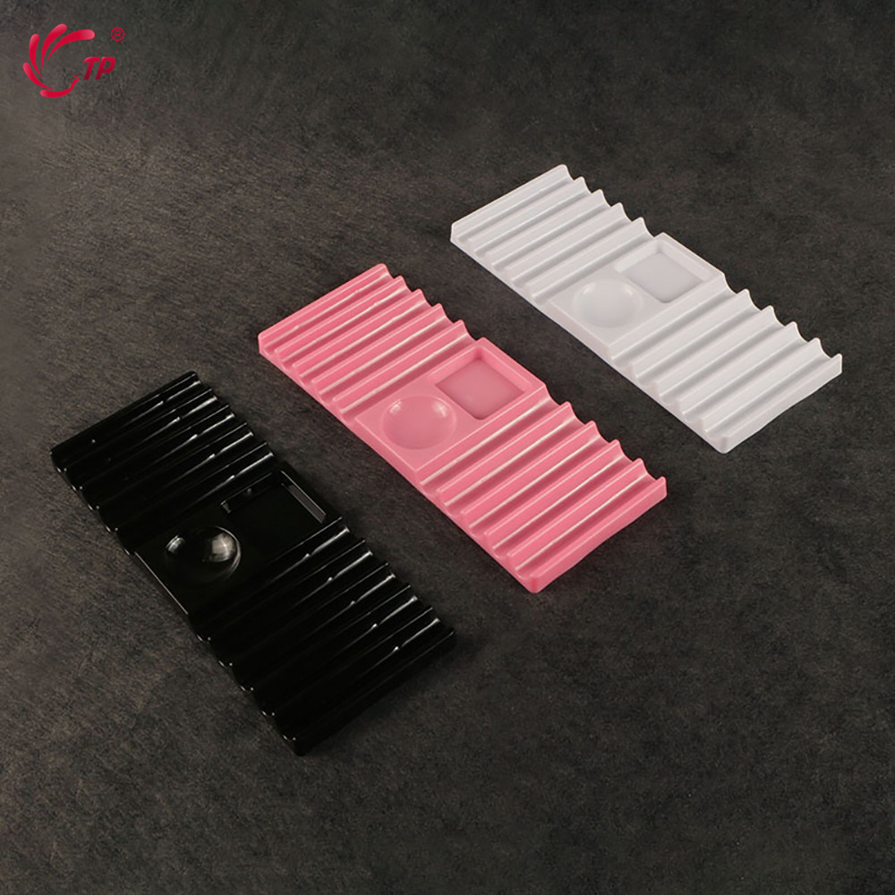 Nail Extension Form - TPデュアルフォームホルダー プラスチック製ペンスタンド ネイルアートツール用 ネイルブラシホルダー収納 ネイルエクステンションモールドホルダー収納ラックツール