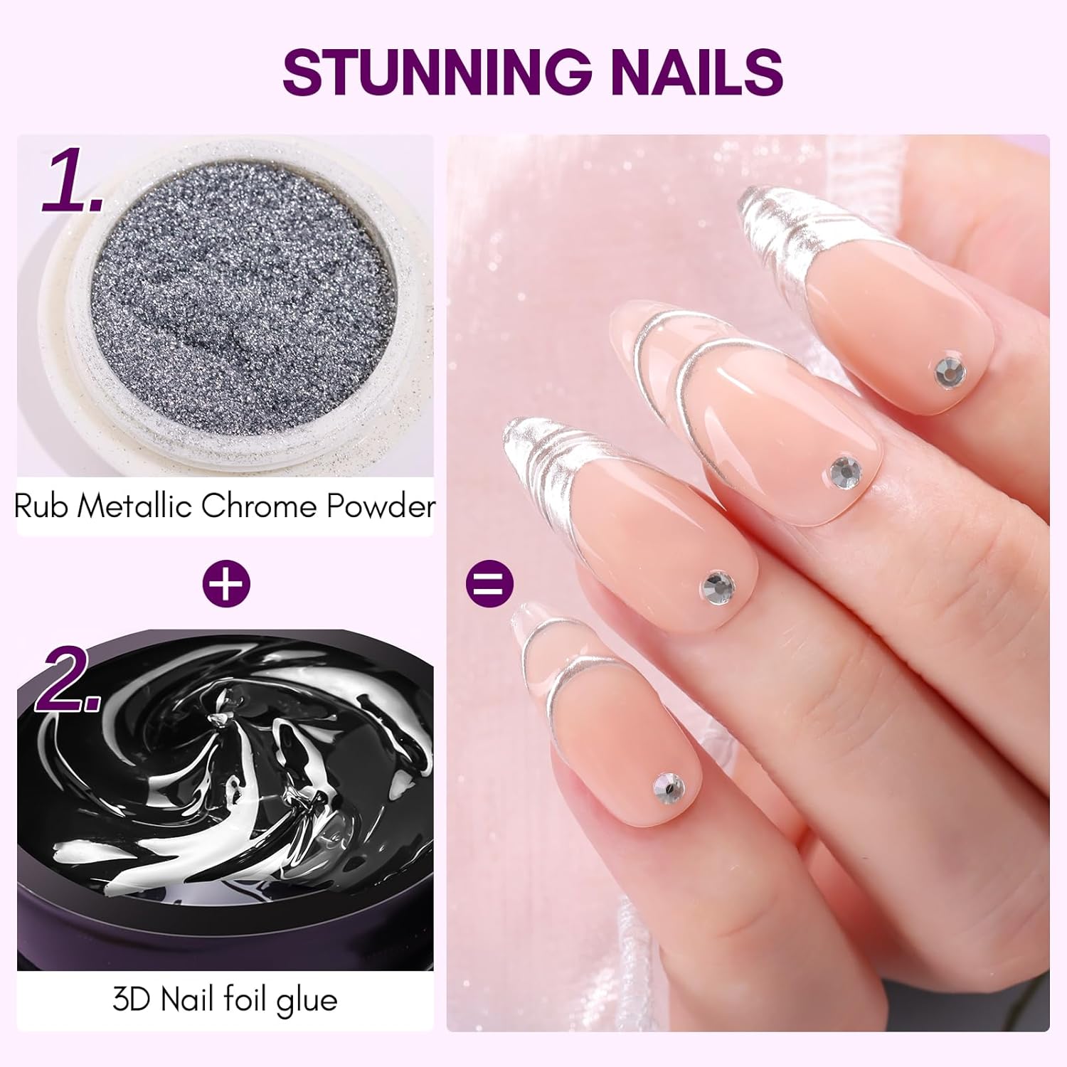 マカート3Dネイルジェル8mlネイルフォイルグルー転写ジェル - Uv Led Lamp Nail のレビューと価格