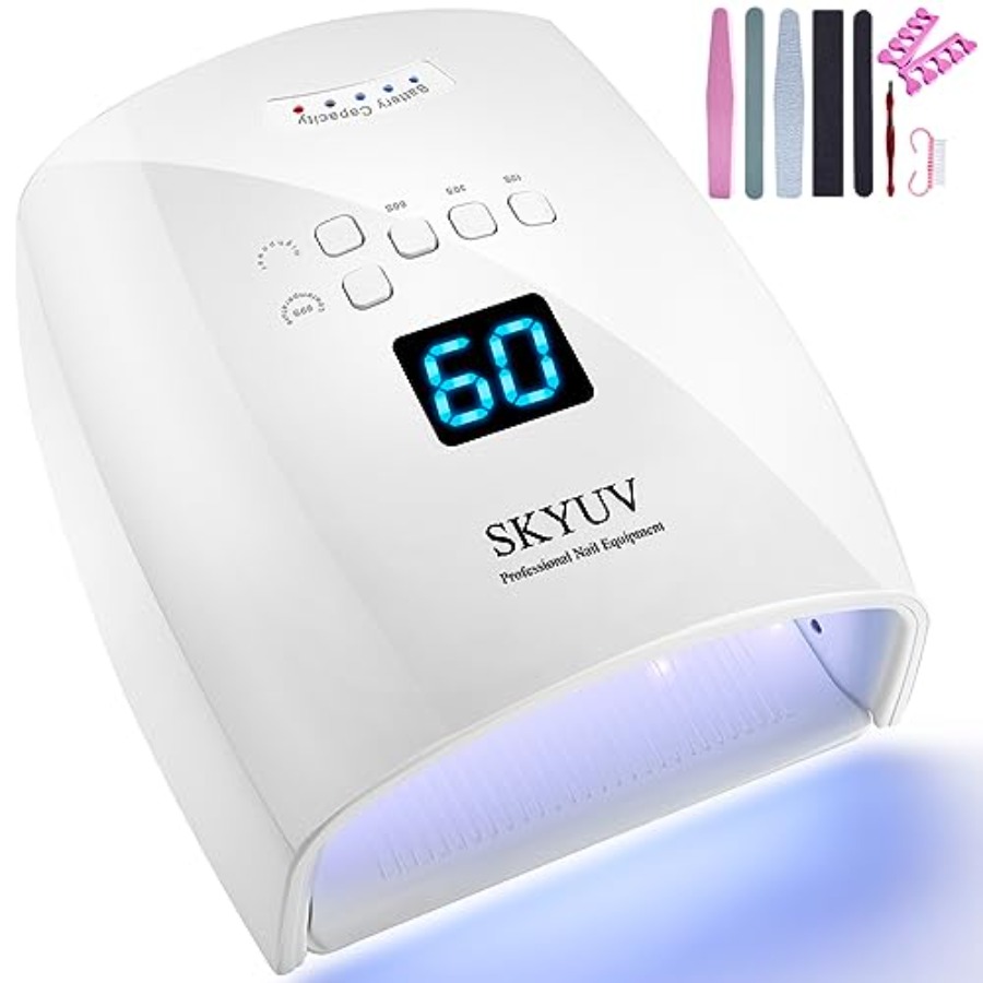 充電式高速乾燥UV LEDネイルランプ、LEDネイルドライヤ - Uv Led Lamp Nail のレビューと価格