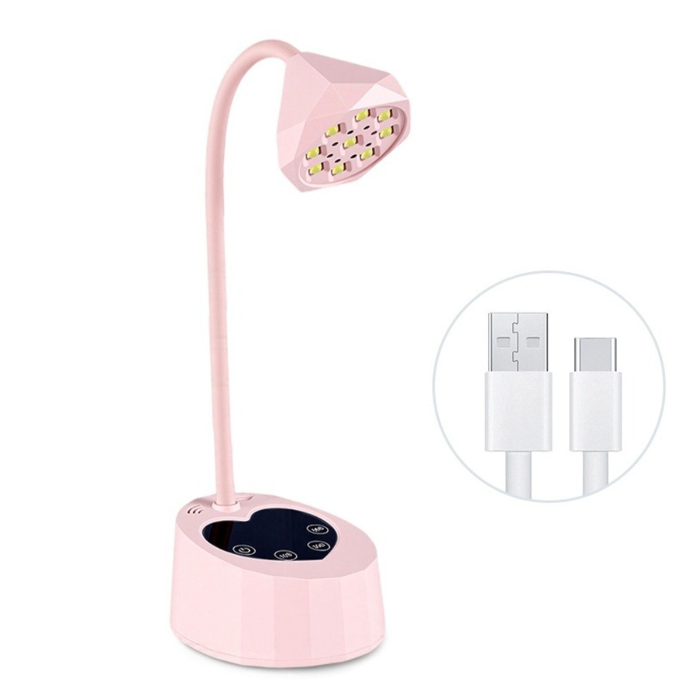 USB Type-C UV LEDネイルランプ 4段階タイマ - Uv Led Lamp Nail のレビューと価格