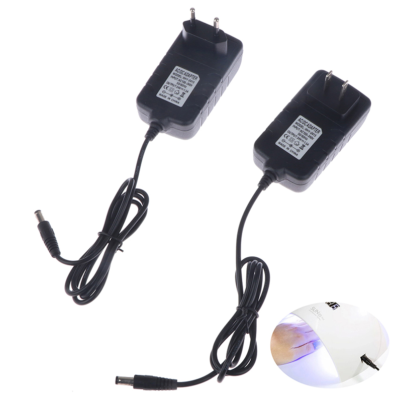 【24V 1.5A 電源アダプター充電器 36W EUプラグ - Uv Led Lamp Nail のレビューと価格