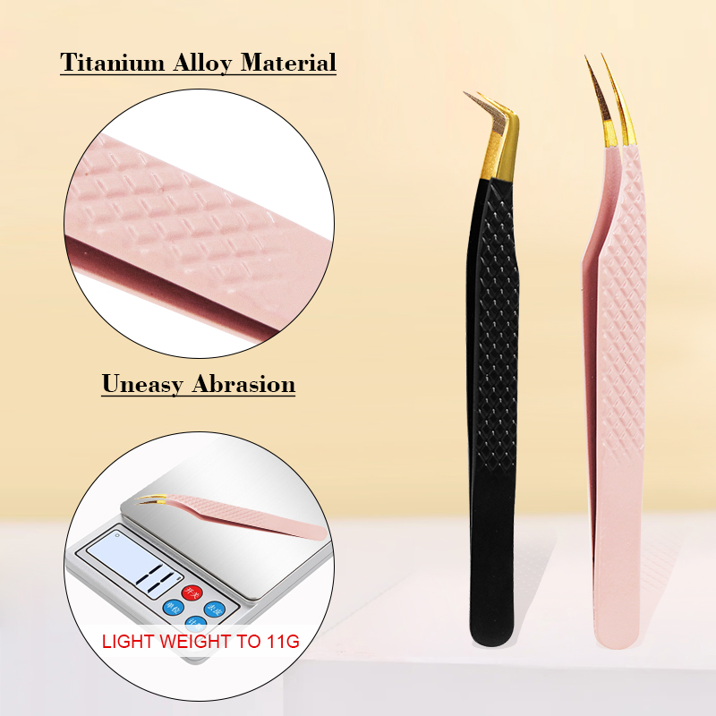 ステンレス鋼のストレートと湾曲したピンセット,ファイバーチッ - Nail Extension Form のレビューと価格