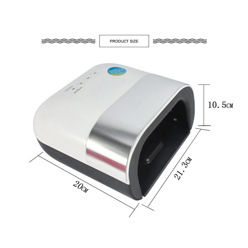 SUN3ネイルドライヤー スマート2.0 48W UV/LE - Uv Led Lamp Nail のレビューと価格